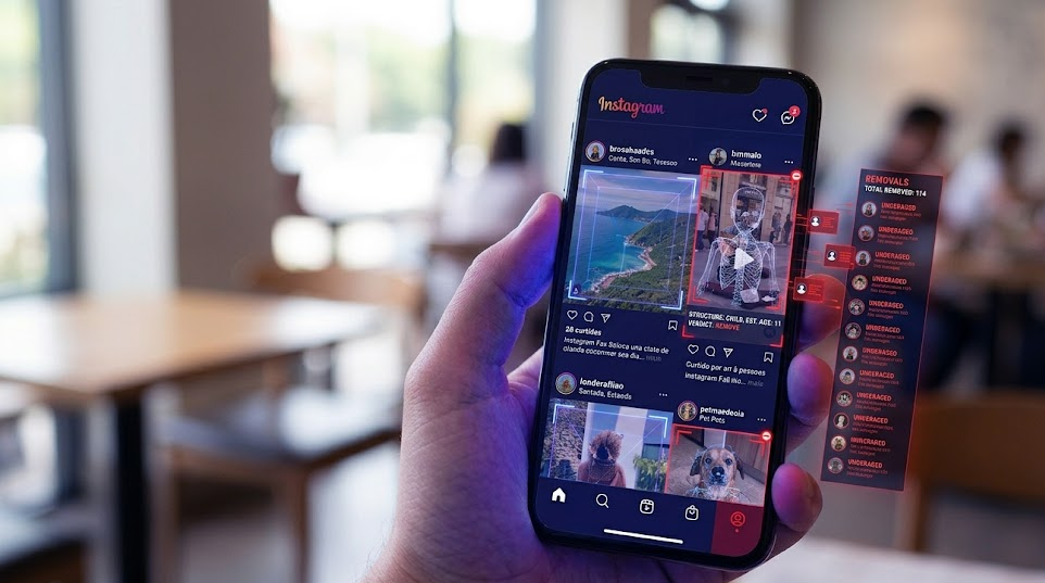 Instagram implementa tecnologia para banir perfis de crianças menores de 13 anos
